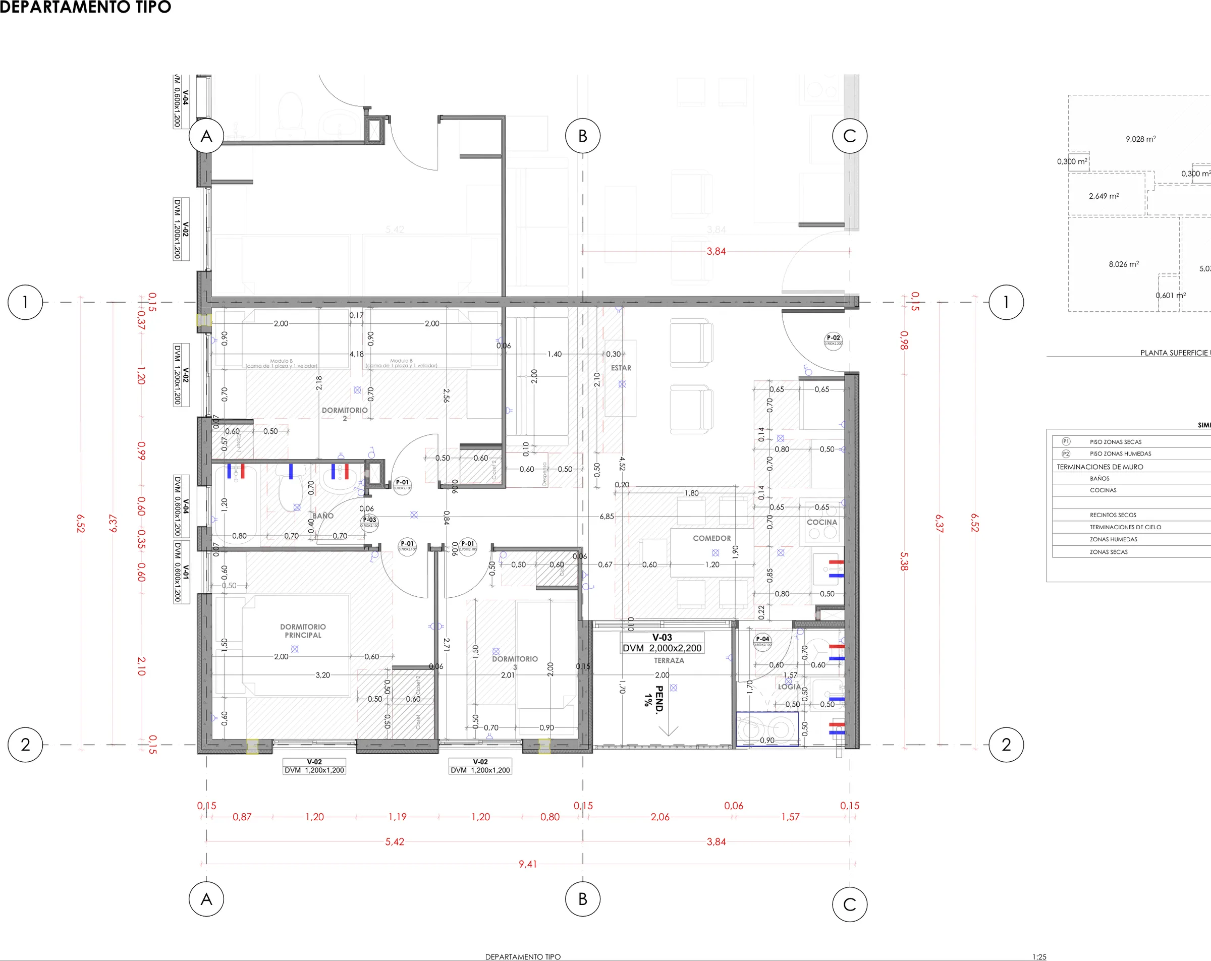 DS49: Las Perdices 1030 — Departamento tipo