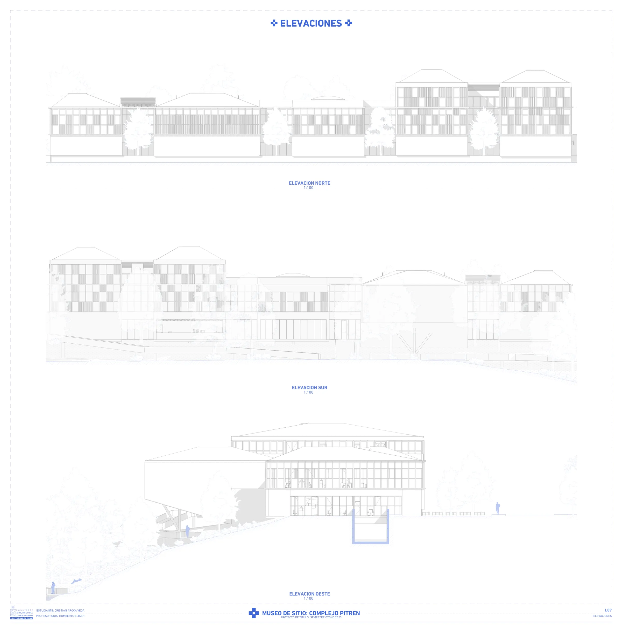 Museo de Sitio: Complejo Pitrén — Escantillones y detalles constructivos